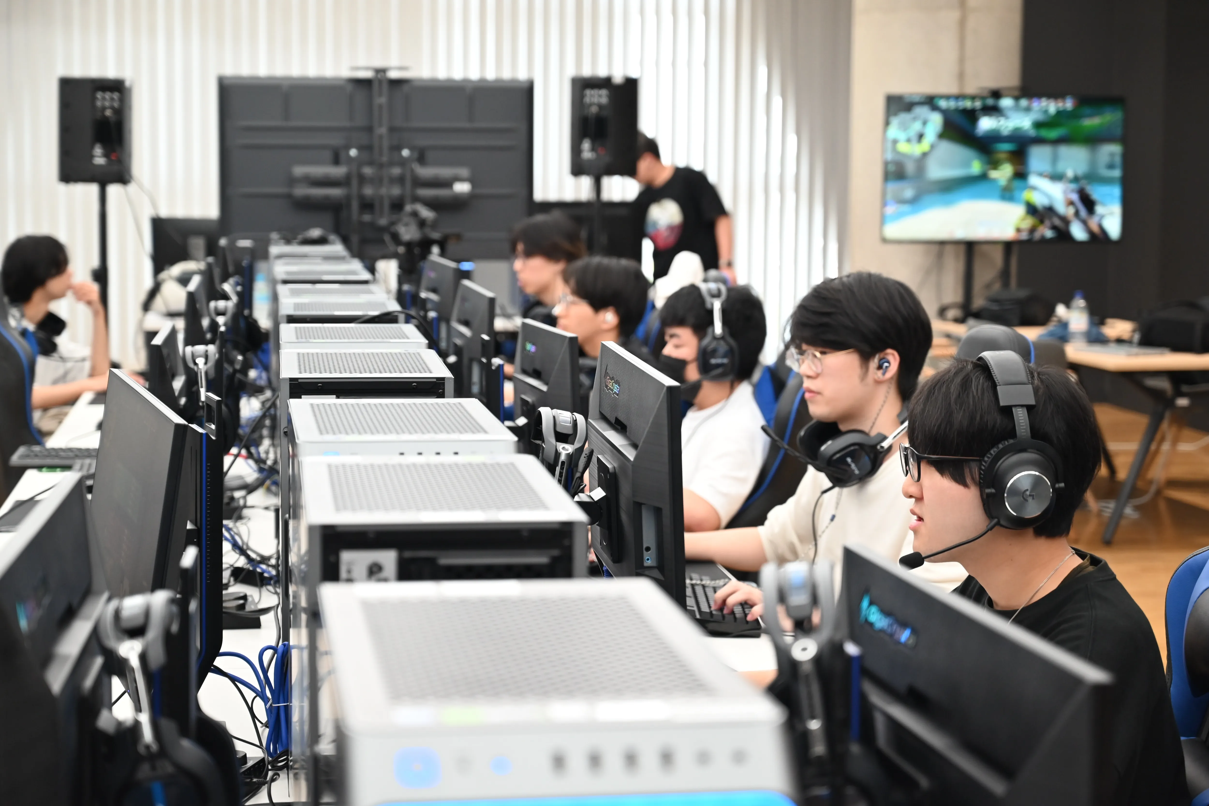 競技部門の活動風景